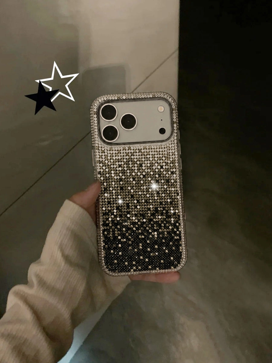 Rhinestone phone case lifestyle photo