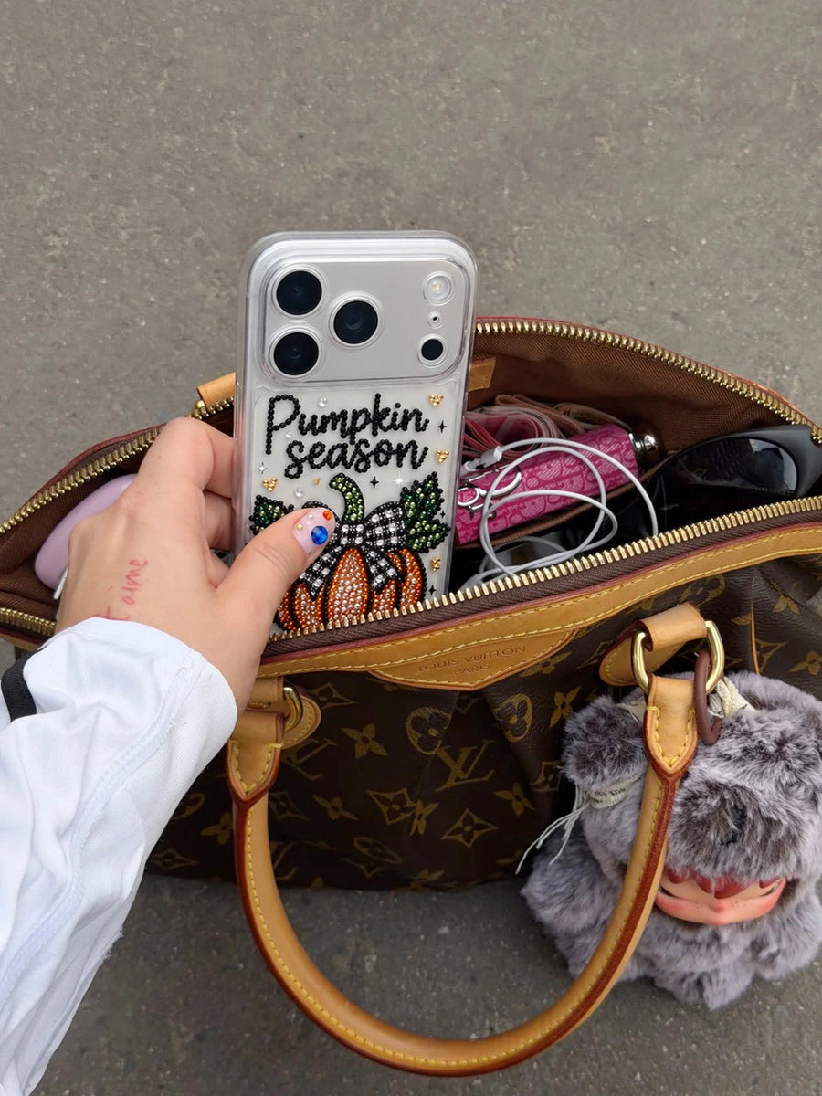 Rhinestone phone case lifestyle photo