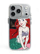 Red Hair Mermaid Rhinestone Phone Case