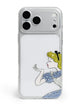 Blonde Mermaid Rhinestone Phone Case