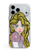Blonde Princess Rhinestone Phone Case