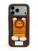 Cute Tiger Rhinestone Phone Case