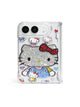Cute Kitty Rhinestone Case for iPhone Duo